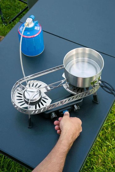 KUCHENKA GAZOWA CAMPINGAZ CAMP & TREK TWIN CONNECT NA KARTUSZ