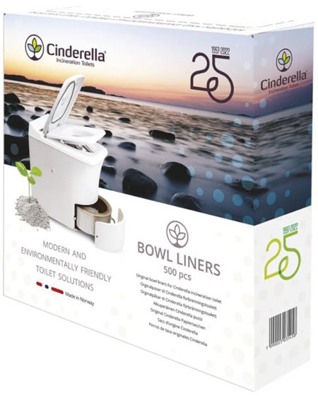 WORKI DO TOALETY CINDERELLA 500 szt.