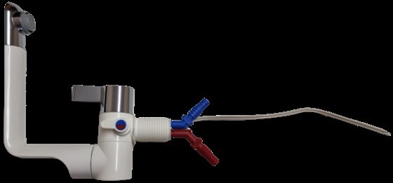 KRAN BATERIA COMET ARONA 27 mm BIAŁA