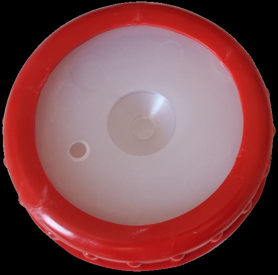 KOREK WODY NAKRĘTKA DIN 96 Z PRZELOTEM