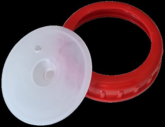 KOREK WODY NAKRĘTKA DIN 96 Z PRZELOTEM