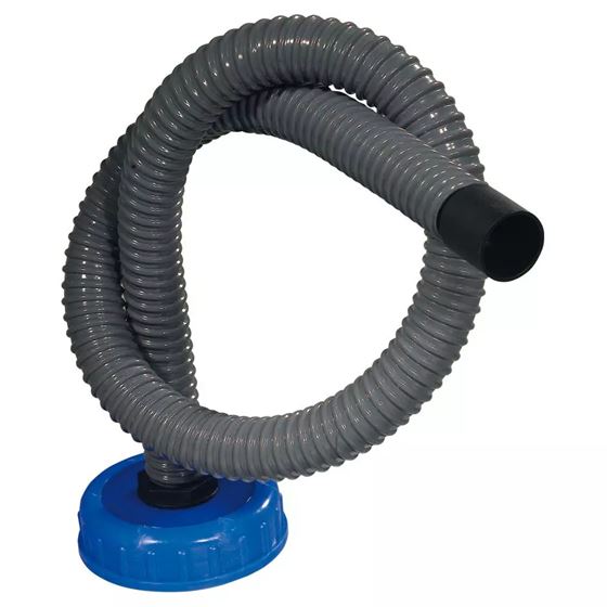 WĄŻ ODPŁYWOWY DO ZBIORNIKÓW WODY DIN 96 1 m