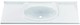 UMYWALKA COMET 90x32,5 cm Z BLATAMI PO BOKACH