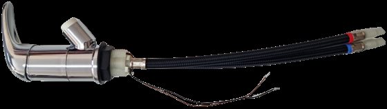 KRAN BATERIA COMET ROMA 33 mm CHROM