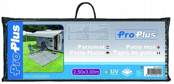 MATA PODŁOGOWA 250x350 PATIO-MATTE SZARA