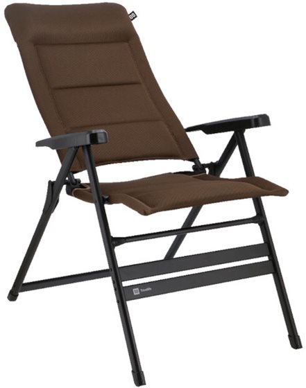 KRZESŁO TRAVELLIFE BARLETTA XL BRĄZOWE DO 150 kg