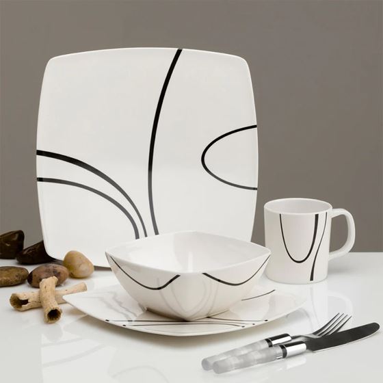 ZESTAW OBIADOWY ZENA FLAMEFIELD ZEN 14SZT. OUTLET