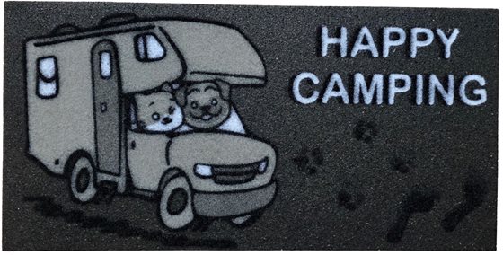 WYCIERACZKA DO BUTÓW ARISOL 50x25 cm HAPPY CAMPING