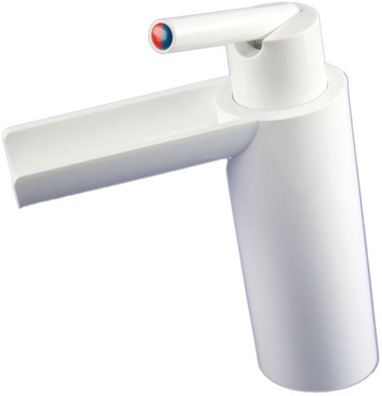 KRAN BATERIA REICH CASCADA 33 mm BIAŁA