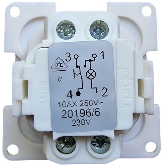 WŁĄCZNIK ŚWIATŁA SYSTEM 20000 POJEDYNCZY LED 230V
