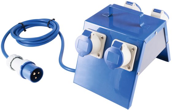 ROZDZIELACZ CEE VECHLINE 4-DROŻNY CEE 230V/16A x CEE 230V/16A x4