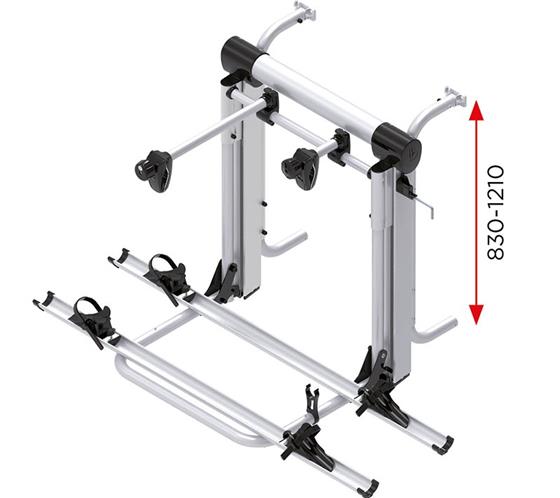 BAGAŻNIK ROWEROWY BR-SYSTEMS BIKE LIFT SHORT RAIL S