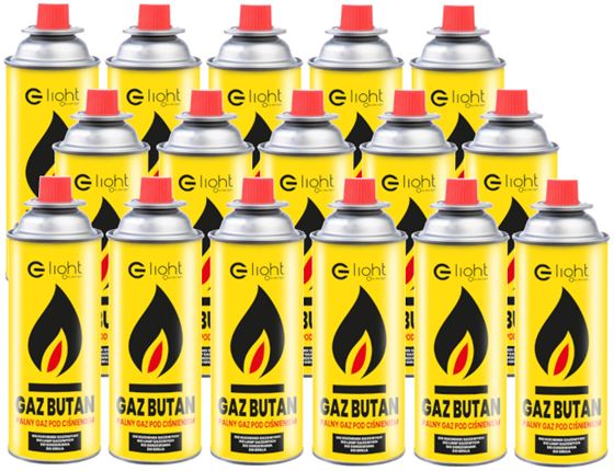 KARTUSZ GAZOWY EKO-LIGHT 230 g 16 szt.