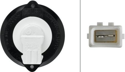 LAMPA TYL PROFILA T /L=P/KIERUNKOWSKAZ