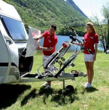 BAGAŻNIK ROWEROWY FIAMMA CARAVAN XL A PRO 200 SREBRNY