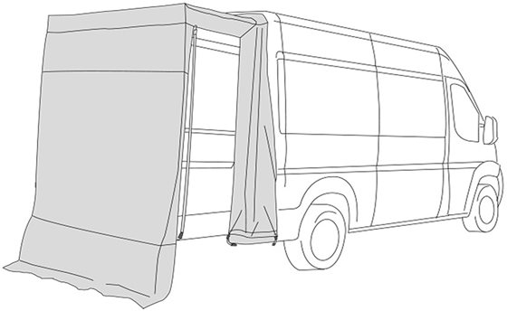 OSŁONA DRZWI TYLNYCH FIAMMA FIAT DUCATO OD 2006 r.