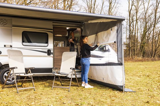 ŚCIANA FIAMMA BOK SIDE W PRO SHADE PRAWA F45/F65 PRAWA
