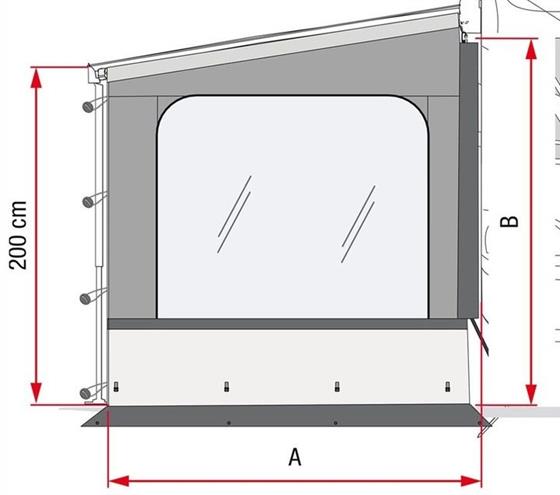 ŚCIANA FIAMMA BOK SIDE W PRO CARAVANSTORE