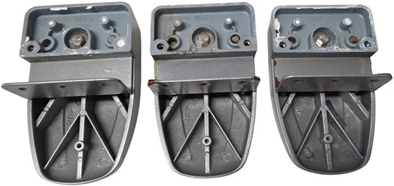 BLOKADA DRZWI ZEWNĘTRZNA FIAMMA SAFE DOOR FRAME SZARA 3 szt. OUTLET