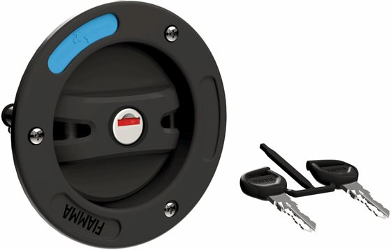 GNIAZDO WODY ZEWNĘTRZNE FIAMMA ŚR.40 mm CZARNE