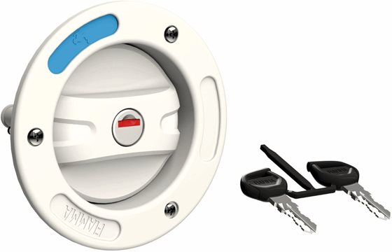 GNIAZDO WODY ZEWNĘTRZNE FIAMMA ŚR.40 mm BIAŁE