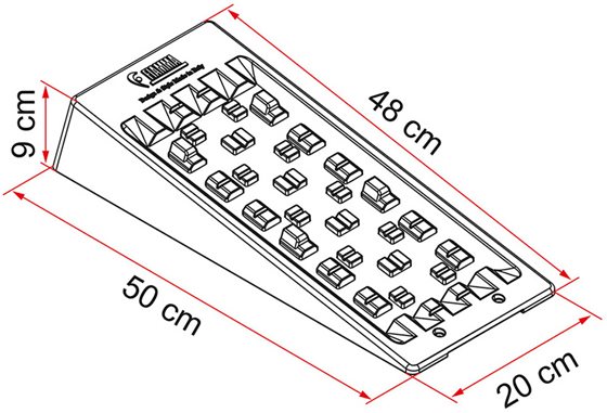 KLIN POZIOMUJĄCY FIAMMA LEVEL SYSTEM MAGNUM 8T 2 szt.