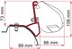ADAPTER MARKIZY FIAMMA F35 PRO TRAFIC VIVARO 2015-