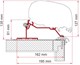 ADAPTER MARKIZY FIAMMA F65L/80S PRZYCZEPA 400CM DACHOWY