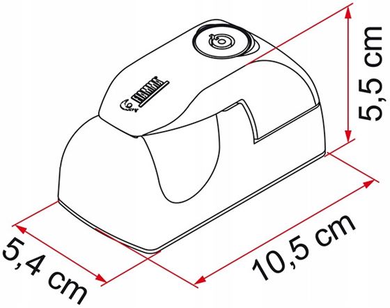 BLOKADA DRZWI ZEWNĘTRZNA FIAMMA KIT SECURITY LOCK