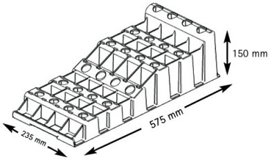 KLIN POZIOMUJACY FROLI XL 2 szt.
