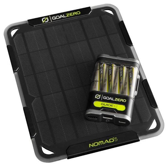 GOAL ZERO ZESTAW SOLARNY NOMAD 5 + GUIDE 12 PLUS