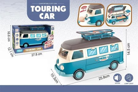 ZABAWKA "AUTO CAMPER VAN ŚWIATŁO DZWIĘK 24cm