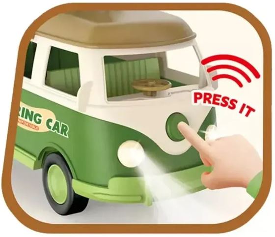 ZABAWKA "AUTO CAMPER VAN ŚWIATŁO DZWIĘK 24cm