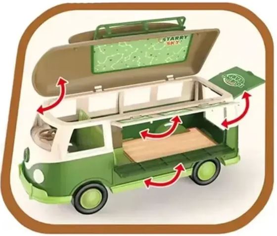 ZABAWKA "AUTO CAMPER VAN ŚWIATŁO DZWIĘK 24cm