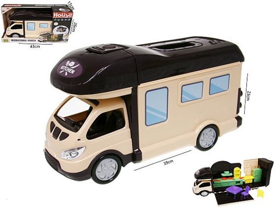 ZABAWKA "AUTO CAMPER Z AKCESORIAMI 40 cm