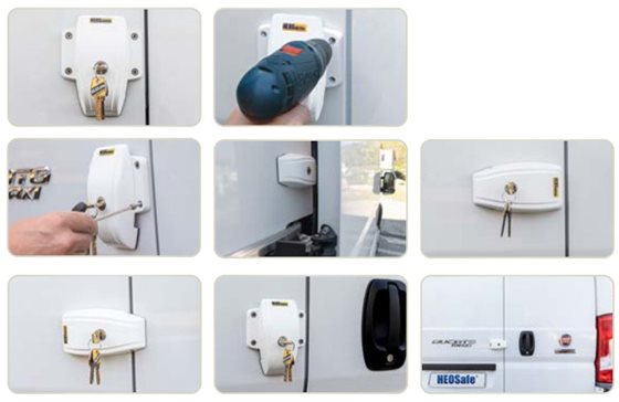 BLOKADA DRZWI ZEWNĘTRZNA HEOSAFE VAN SECURITY PACKET ZESTAW DUCATO OD 09/2021