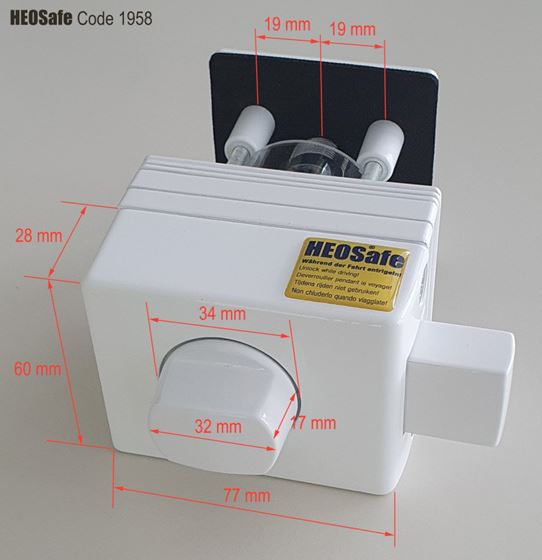 BLOKADA DRZWI ZEWNĘTRZNA HEOSAFE ZESTAW DUCATO OD 09/2021