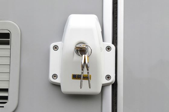 BLOKADA DRZWI ZEWNĘTRZNA HEOSAFE DOOR FRAME LOCK BIAŁA