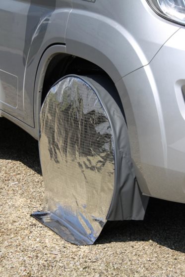 OSŁONA NA KOŁO PRZYCZEPY KAMPERA SUV do 78 cm