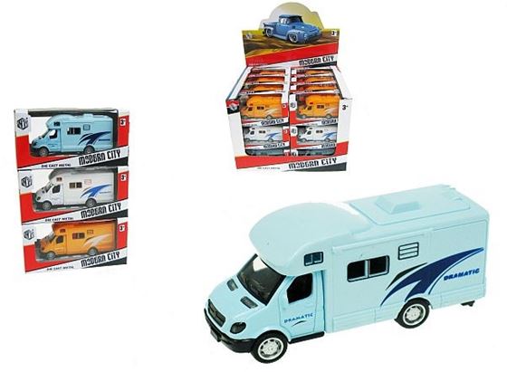 ZABAWKA "KAMPER Z NAPĘDEM 11 cm BIAŁY