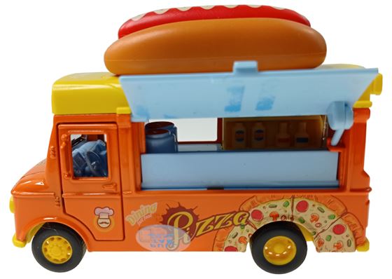 ZABAWKA "FOOD TRUCK HOT-DOG 1:36 11 cm