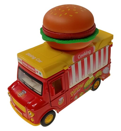 ZABAWKA "FOOD TRUCK HAMBURGER 1:36 11 cm