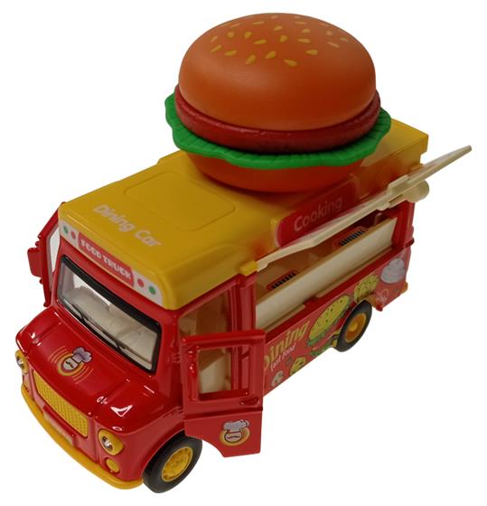 ZABAWKA "FOOD TRUCK HAMBURGER 1:36 11 cm