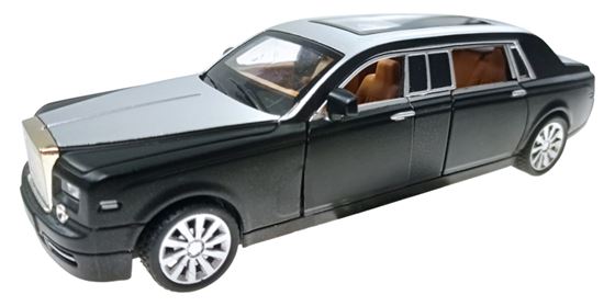 ZABAWKA "AUTO ROLLS-ROYCE ŚWIATŁO DZWIĘK NAPĘD 17,5 cm CZARNY