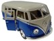 ZABAWKA "AUTO VW BUS T1 1:38 Z NAPĘDEM 13 cm NIEBIESKI