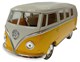 ZABAWKA "AUTO VW BUS T1 1:38 Z NAPĘDEM 13 cm ŻÓŁTY