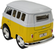 ZABAWKA "AUTO VW BUS T1 MINI Z NAPĘDEM 5 cm ŻÓŁTY