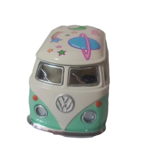 ZABAWKA "AUTO VW BUS T1 Z NAPĘDEM 5 cm ZIELONY