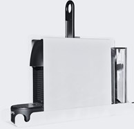 UCHWYT + EKSPRES DO KAWY BIAŁY PODŚWIETLANY LED