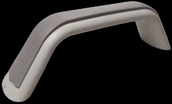 UCHWYT DO PRZYCZEPY 172 mm SZARO-JASNOSZARY 1 szt.